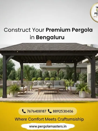 We construct premium gazebos that become the centerpiece of any garden. This shingle-roof structure offers a comfortable and stylish space for outdoor living, embodying our commitment to craftsmanship and comfort.