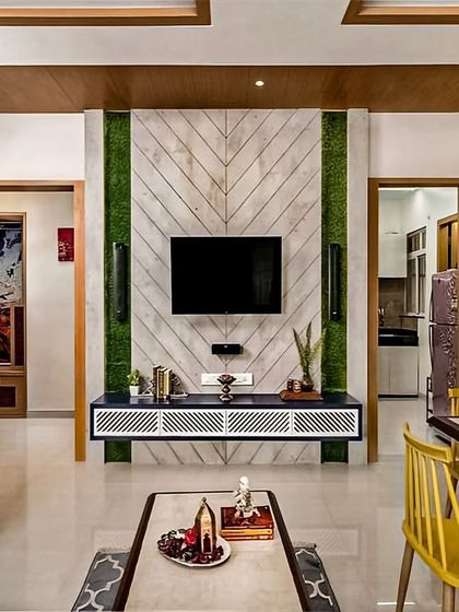 Interiors - Modular & Custom Furniture Design Living Room TV & Media Units photo 9