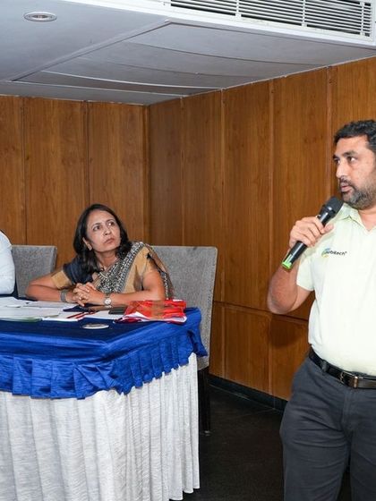 Our Director speaking as a faculty member at the IAI training program.