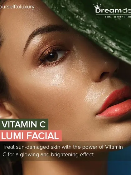 Treat sun-damaged skin with the power of our Vitamin C Lumi Facial. This treatment is specifically designed to deliver a glowing and brightening effect by infusing the skin with potent antioxidants.