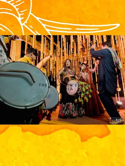 Nothing brings energy to a wedding like the beat of a dhol. I arrange for professional dhol troupes, including talented female artists, to make your Haldi, Sangeet, or wedding entry an unforgettable, high-energy celebration.
