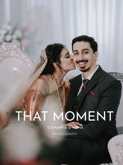 A sweet kiss on the cheek is a classic expression of love. I capture these moments to add a touch of romance and tenderness to your wedding album.