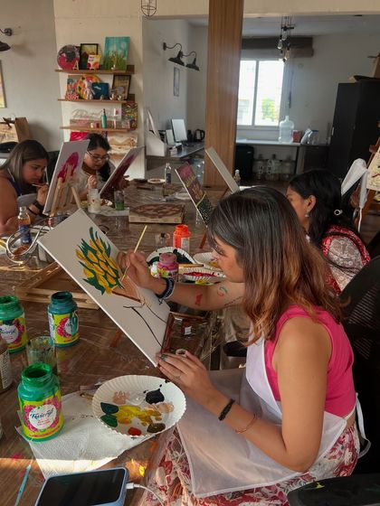 Paint Bar - Private Paint Parties The Paint Bar Vibe: At Our Studio & On The Go photo 54