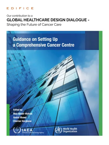 We are proud to contribute our expertise to global healthcare dialogues. Our collaboration with the World Health Organization (WHO) and the International Atomic Energy Agency (IAEA) on their "Guidance on Setting Up a Comprehensive Cancer Centre" publication solidifies our position as thought leaders in healthcare architecture.