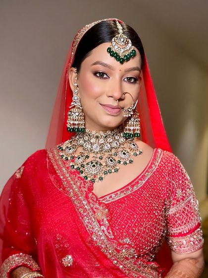 Timeless Red & Rani Pink Lehengas photo 10