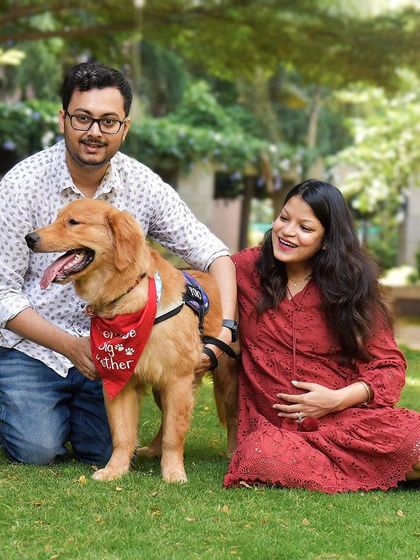 Priyanka - Pet-Inclusive Maternity Photography Complete Family Portraits photo 4