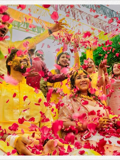 Vibrant Haldi & Mehndi Fun photo 35
