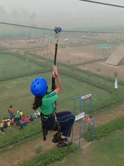 Learning extends far beyond our campus walls. At our adventure camps, students embrace challenges like zip-lining, building resilience, courage, and a spirit of adventure under the guidance of trained professionals in a safe and encouraging environment.