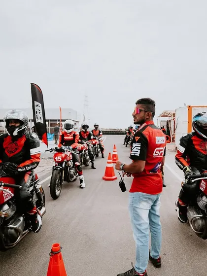I'm always on the track with my students, providing real-time guidance and ensuring they understand both the how and the why of each technique.