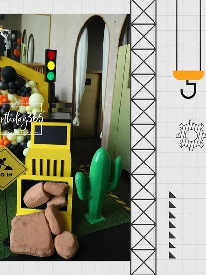 Birthday 365 - Themed Kids' Birthday Party Planning Wheels, Tracks & Construction Zones photo 28