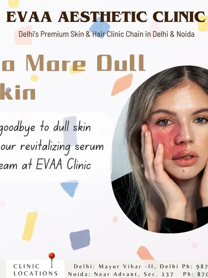Say goodbye to dull skin with our revitalizing serums and creams, part of a comprehensive plan to restore your skin's natural radiance.