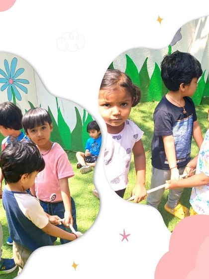 A collage from our summer camp tug of war. This activity was a fantastic way to build teamwork, strategy, and strength, all while having a huge amount of fun.