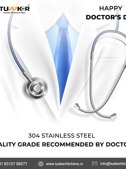Health and hygiene are paramount in the kitchen. That's why I use 304-grade stainless steel, a food-grade material recommended by doctors for its non-porous and easy-to-clean surface, ensuring a healthier home.
