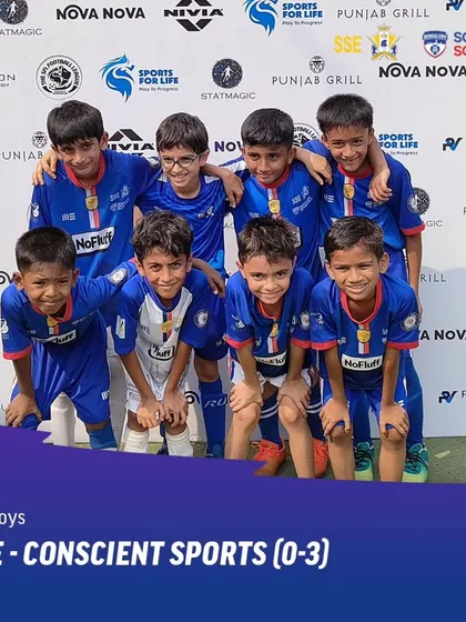 Our U9 Boys team who put up a brave effort in the SFL Tournament.