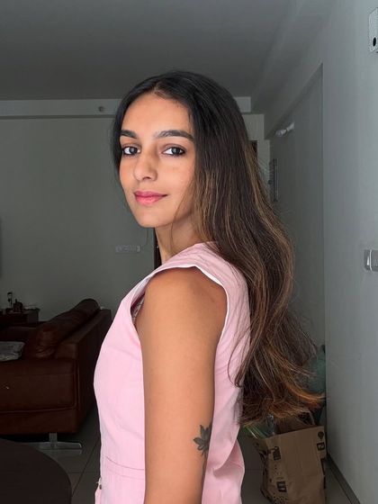 A simple portrait reflecting the peace that comes from a life of practice. My journey is about integrating spiritual lessons into my everyday existence.