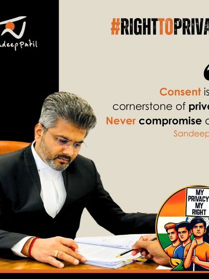 A graphic emphasizing my belief that consent is the cornerstone of privacy. In an era of digital intrusion, it is a right that must never be compromised.