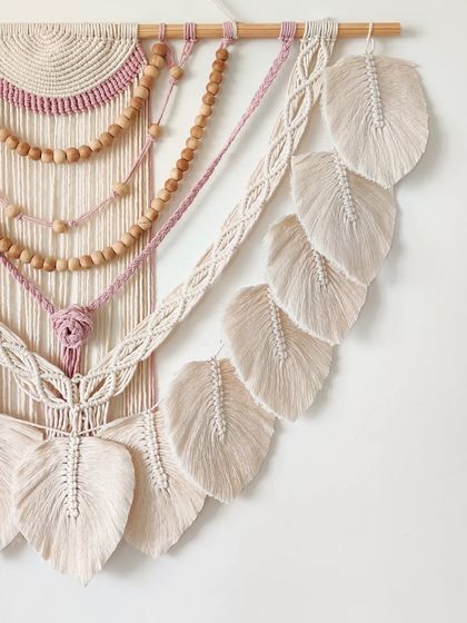 Shikha Agarwal - Custom Macrame & Crochet Home Decor Large Statement Wall Hangings photo 48