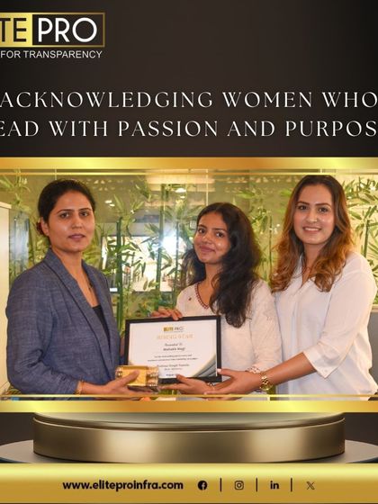We take pride in acknowledging the women on our team who lead with passion and purpose. This image shows us rewarding outstanding performance, reflecting our commitment to building a culture of excellence, diversity, and inclusion at ElitePro.