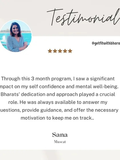 Sana highlights my dedication and availability to answer questions and provide motivation. This support was crucial for her to stay on track and build self-confidence.