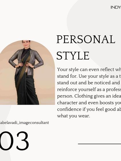 Your personal style is a tool that helps you stand out and reinforces your professional identity. The right clothing can reflect your character and boost your confidence, especially when you feel good in what you wear.