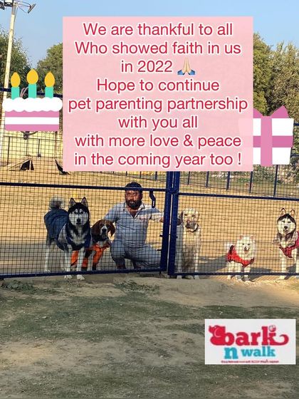 As another year passes, I'm so thankful for the trust you place in me. It is an honor to be part of your pet parenting journey and to care for these wonderful dogs.