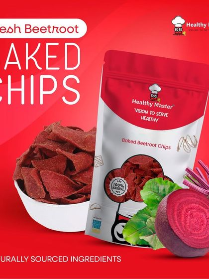 When life gives you beets, we bake them into chips. Our Baked Beetroot Chips are proof that healthy can be fun, tasty, and incredibly crunchy.