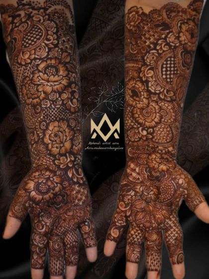 Azra Mehendi - Mehendi Artistry Full Bridal Mehendi photo 39