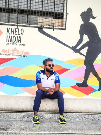 Confidence is earned, not given. This is a core belief I instill in all my players. Here I am at the Khelo India University Games, a platform where champions are born.