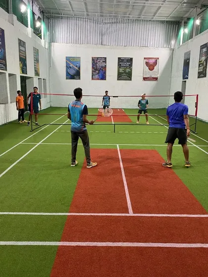More action from our doubles matches, showing different players and games. Every day is a new challenge on the court!