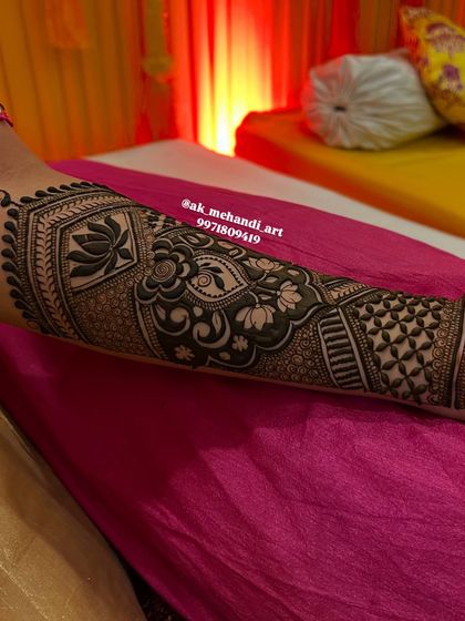 Abhishek Kumar - Bridal Mehndi Additional Designs photo 17