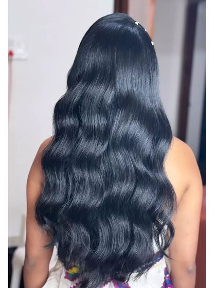 Laxmi Ramkrishna - Special Occasion Hairstyling Flowing Curls & Half-Up Styles photo 35