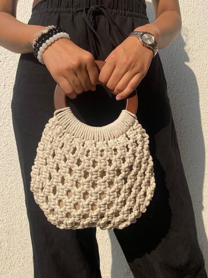 Boho Macrame Bags photo 8
