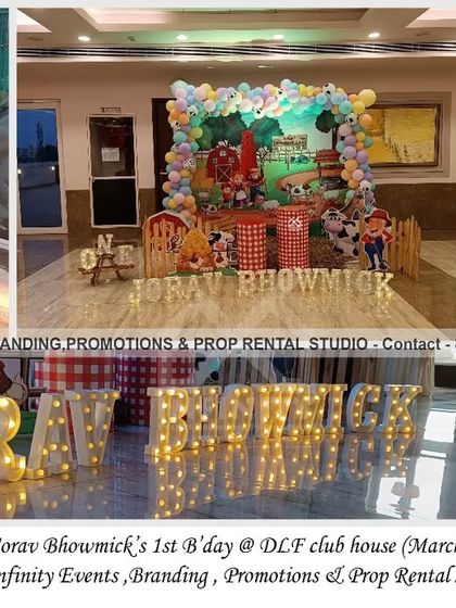 Infinity Events - Milestone Celebration Decoration Wild Safari, Dino & Friends photo 24