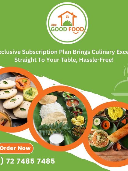 Our exclusive subscription plan brings culinary excellence straight to your table, hassle-free. Enjoy a rotating menu of idli, thalis, and dosas without ever repeating a dish in a month.