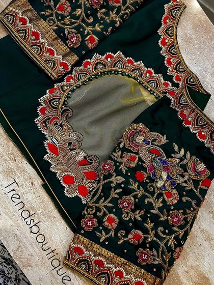 Trendsboutique - Custom Bridal & Festive Wear for Women The Art of Handwork: A Closer Look photo 27