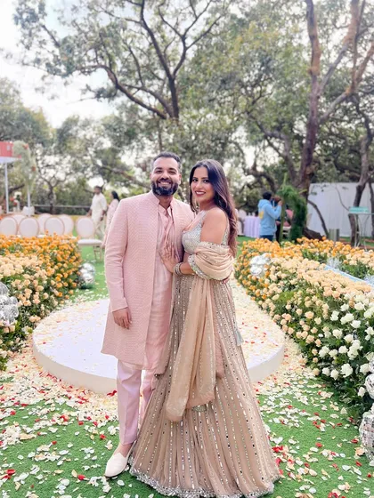 To love, laughter, and our happily ever after. A candid moment from a beautiful day wedding I attended, perfectly coordinated in pastels.