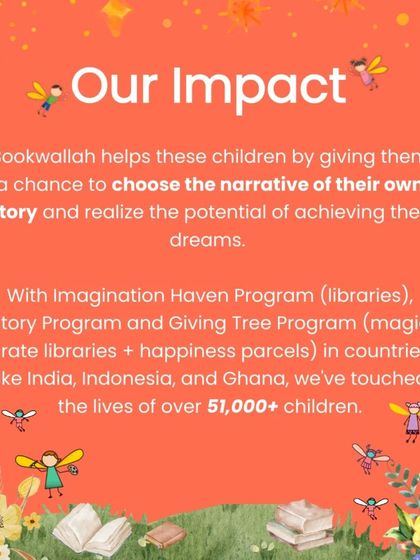 With our various programs, we have touched the lives of over 51,000 children in countries like India, Indonesia, and Ghana, giving them a chance to choose their own narrative.
