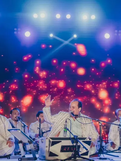 An evening of soulful Sufi melodies with the legendary Rahat Fateh Ali Khan. We curate world-class entertainment to provide a truly moving and luxurious experience for you and your guests.