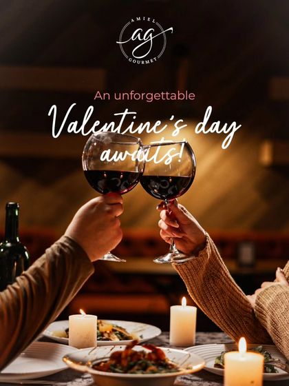 An unforgettable Valentine's Day awaits. I create a romantic ambiance with gourmet dishes and love in every bite, perfect for a special celebration.