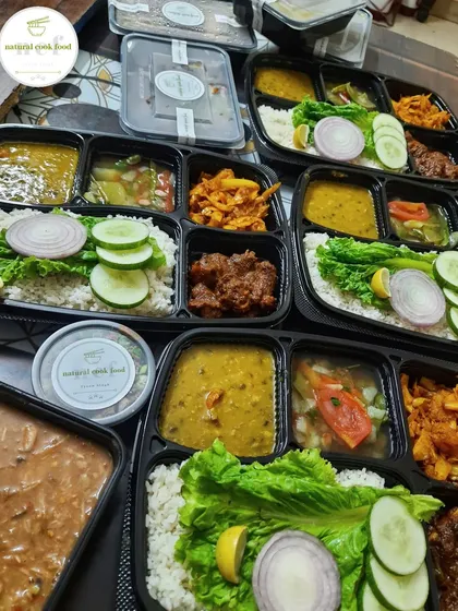 A look at my special duck thalis, a favorite for festive occasions. The rich duck curry is paired with rice, dal, and other traditional accompaniments.