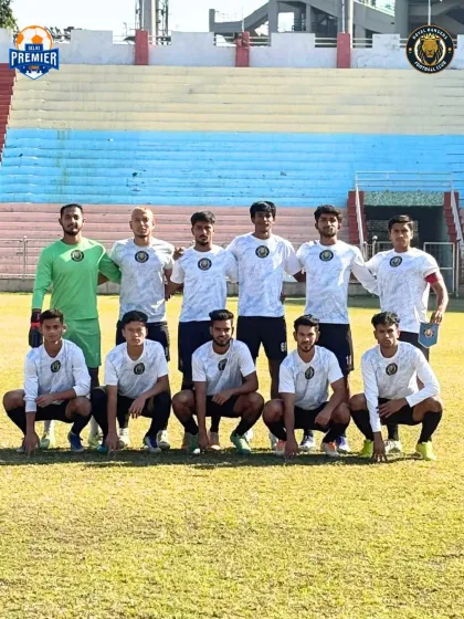 The starting lineup that secured a convincing 4-0 victory over Sudeva Delhi FC. A team full of confidence and skill.