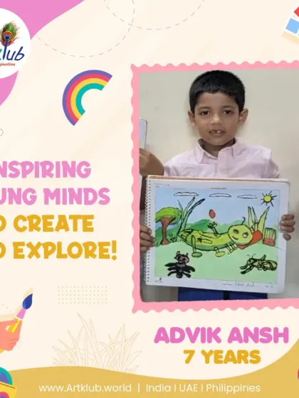 Artklub - Art & Craft Classes for Kids Creative Explorers: Art for Ages 7-9 photo 6