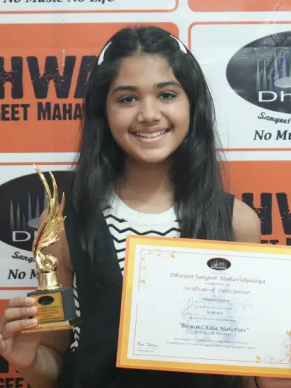 We believe in celebrating every milestone. Seeing the proud smile on a student's face as she receives her trophy is the ultimate reward for both her hard work and our mentorship.