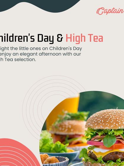 Delight the little ones on Children's Day or enjoy an elegant afternoon with my High Tea selection. This image of a juicy burger represents the diverse menu options I provide for various special occasions.