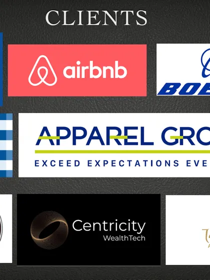 I am proud to have earned the trust of a diverse range of leading national and multinational companies. This is a small selection of the esteemed clients I have had the pleasure of working with.