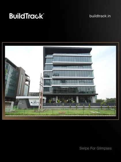 The exterior of our state-of-the-art office and Experience Centre in Mohali, a building that is as smart as the technology we create inside it.