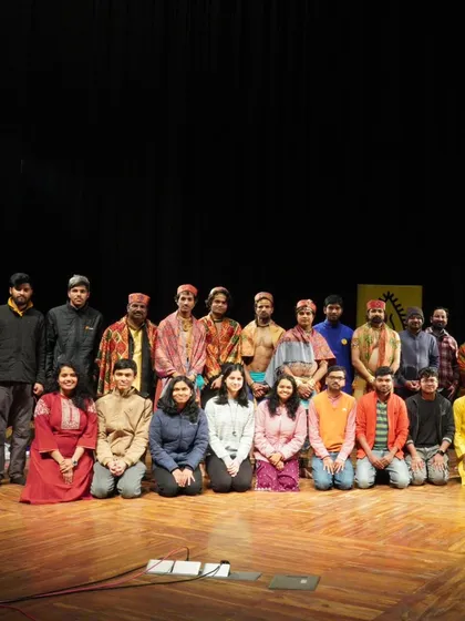 My team and I after a successful performance at IIT Mandi, presented by SPIC MACAY. We are proud to collaborate with such institutions to bring classical arts to students across the country.