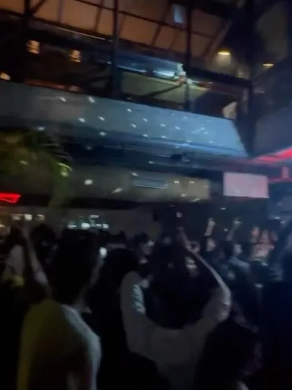 The dance floor at Social Koramangala under the disco ball. It's all about creating those classic party moments that everyone loves.