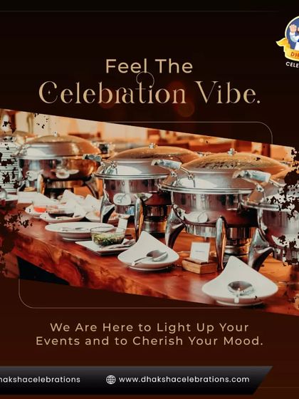 Dhaksha Celebrations - Wedding Catering Grand Buffet & Dining Setups photo 9