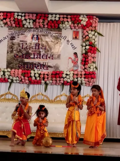 I love hosting cultural and community events, like this Sneh Milan Samaroh for the Gujarati community. It was a joy to interact with these talented children in their traditional Krishna costumes and give them a platform to shine.